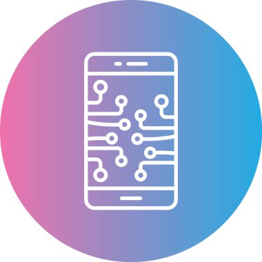 Seo simgesinin vektör illüstrasyonu