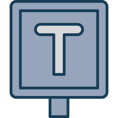 Mıknatıs simgesi. Basit resimleme