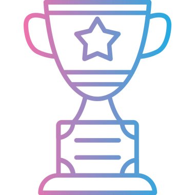 Bardak. Web simgesi basit illüstrasyon