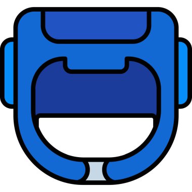 Modern bir simgenin vektör illüstrasyonu