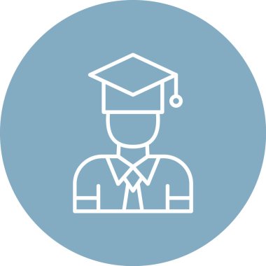 Eğitim simgesinin vektör illüstrasyonu