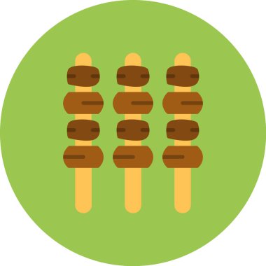 Gıda simgesinin vektör illüstrasyonu