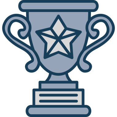 Bardak. Web simgesi basit illüstrasyon