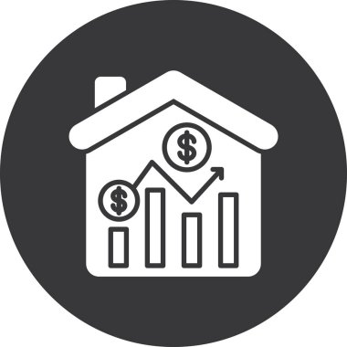 ev simgesi vektör illüstrasyonu