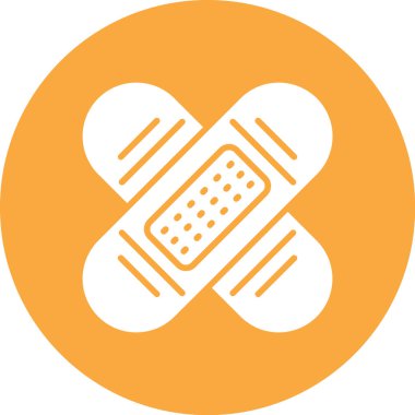 Bandaj simge vektör çizim