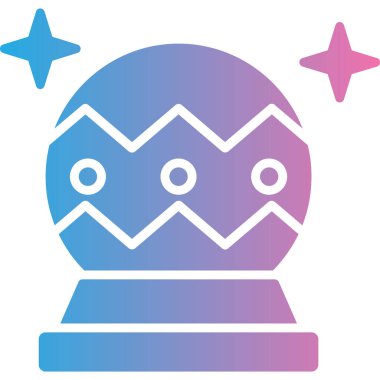 Şirin bir simgenin vektör illüstrasyonu