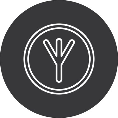 Modern b 'nin vektör illüstrasyonu eksik simgesi