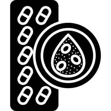 Bir besin simgesinin vektör illüstrasyonu