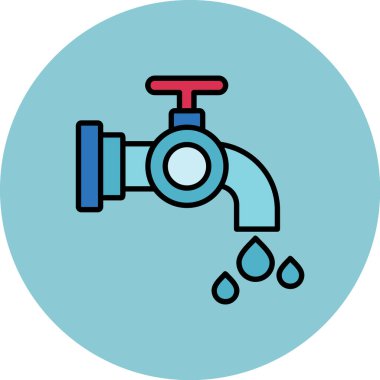 Modern simgenin vektör illüstrasyonu