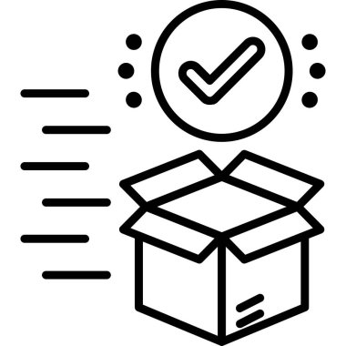 servis simgesi vektör illüstrasyonu