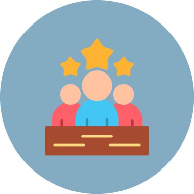 Vektör illüstrasyonu, insan simgesi