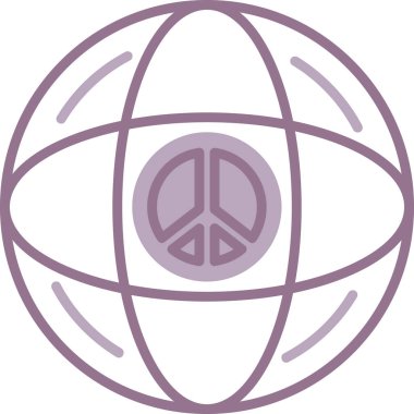 Toprak. Web simgesi basit illüstrasyon