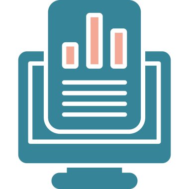 seo modern simgesinin vektör illüstrasyonu