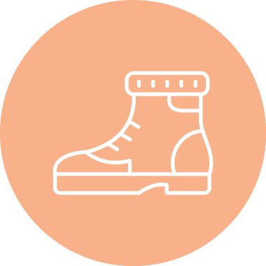 Bir çift erkek ayakkabısının vektör çizimi