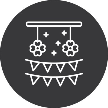 Bir Cadılar Bayramı simgesinin vektör illüstrasyonu