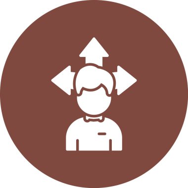 kullanıcı. Web simgesi basit illüstrasyon