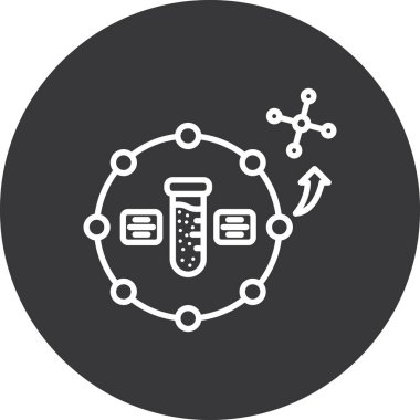 vektör DNA simgesi illüstrasyonu