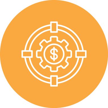 Paranın vektör simgesi, finans kavramı