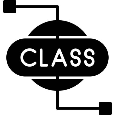 sınıf simge vektör illüstrasyonu