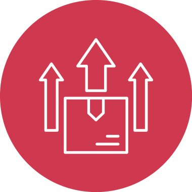 ok simgesinin vektör illüstrasyonu