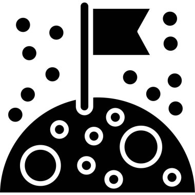 Barbekü. Web simgesi basit illüstrasyon