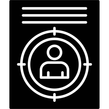 trend tasarım biçimi arka planında kullanıcı simgesi