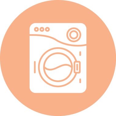 Çamaşır makinesi. Basit tasarım