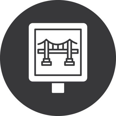 Modern simgenin vektör illüstrasyonu