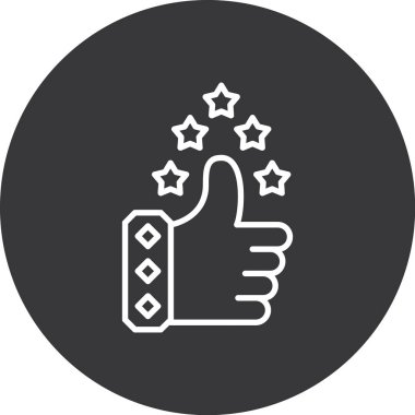 seo modern simgesinin vektör illüstrasyonu