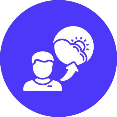 konuşma simgesi vektör illüstrasyonu