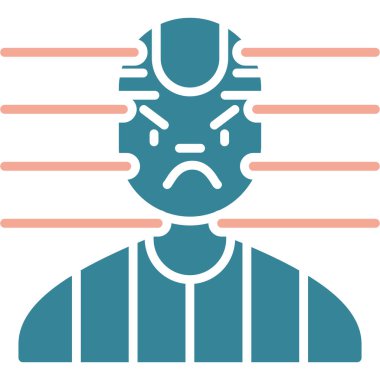 yüz maskesi vektör resimleme tasarımı