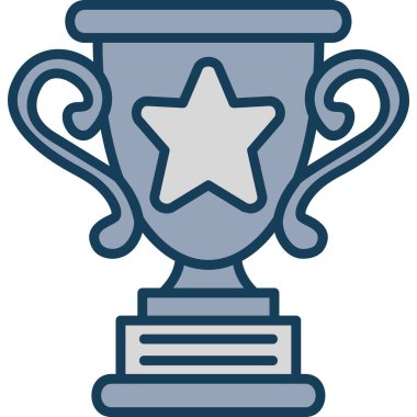 Bardak. Web simgesi basit illüstrasyon