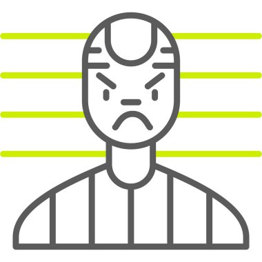 Kızgın adam simgesi, taslak biçimi