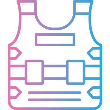 Bir spor simgesinin vektör illüstrasyonu