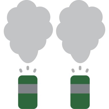 Fabrika. Web simgesi basit illüstrasyon