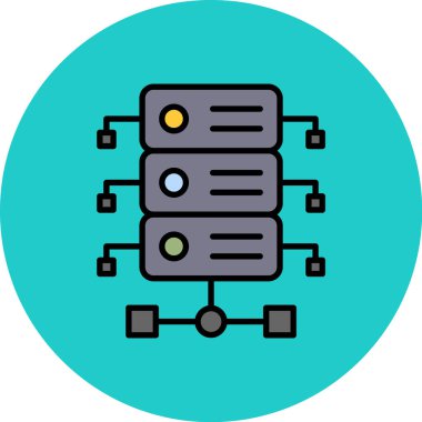 sunucu simgesi çizimi