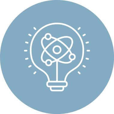 Modern b 'nin vektör illüstrasyonunda ampul simgesi yok