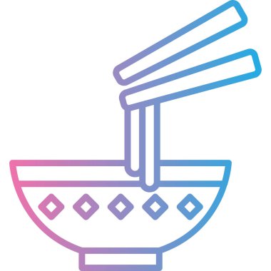 Gıda simgesinin vektör illüstrasyonu