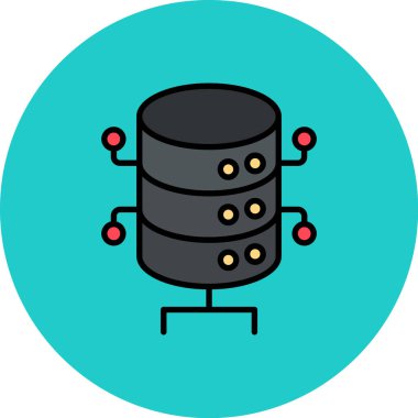 davul simgesi vektör illüstrasyonu