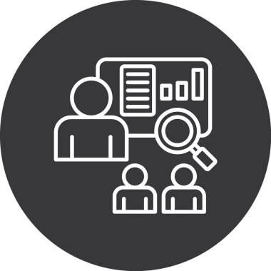 grup insanları ikon vektör illüstrasyonu