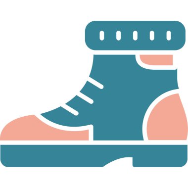 ayakkabı web simgesi vektör illüstrasyonu