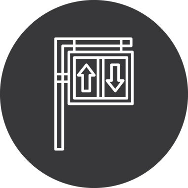 seo modern simgesinin vektör illüstrasyonu