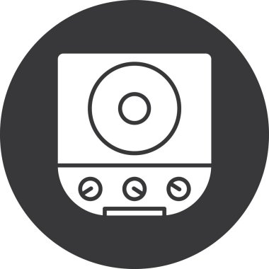 CD çalar vektör simgesi