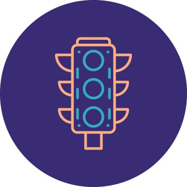 Bir b eksikliği simgesinin vektör çizimi