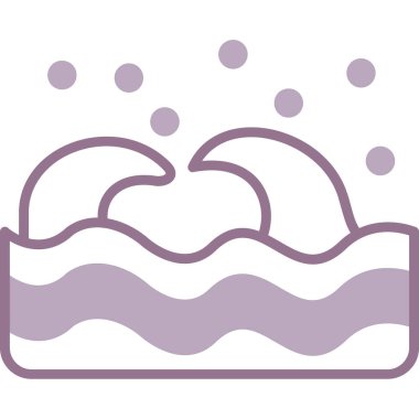 Kek. Web simgesi basit illüstrasyon