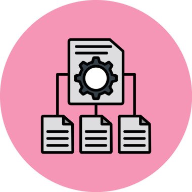 Vektör ayarı Simge illüstrasyonu