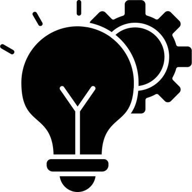 ampul fikir yaratıcı simgesi