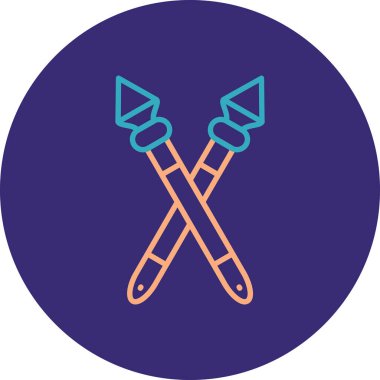 Balta. Web simgesi basit illüstrasyon