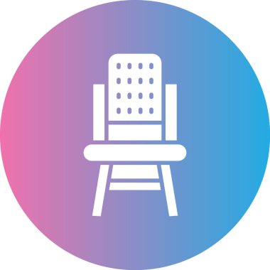 Mobilya simgesinin vektör illüstrasyonu