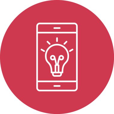 Vektör Mobil simge illüstrasyonu